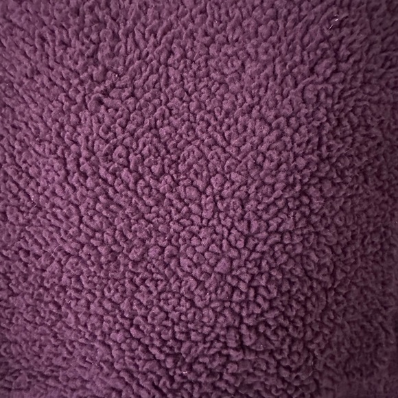 American Eagle fuzzy fleece hooded zip up - Picture 4 of 6